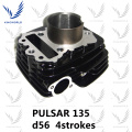Motorcycle Cylinder Block for Pulsar 135 Aluminum Alloy 54mm